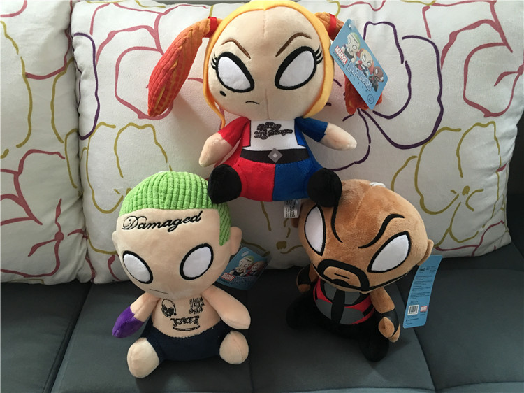 自杀小队公仔 x特遣队毛绒玩具 suicide squad动漫周边抓机娃娃