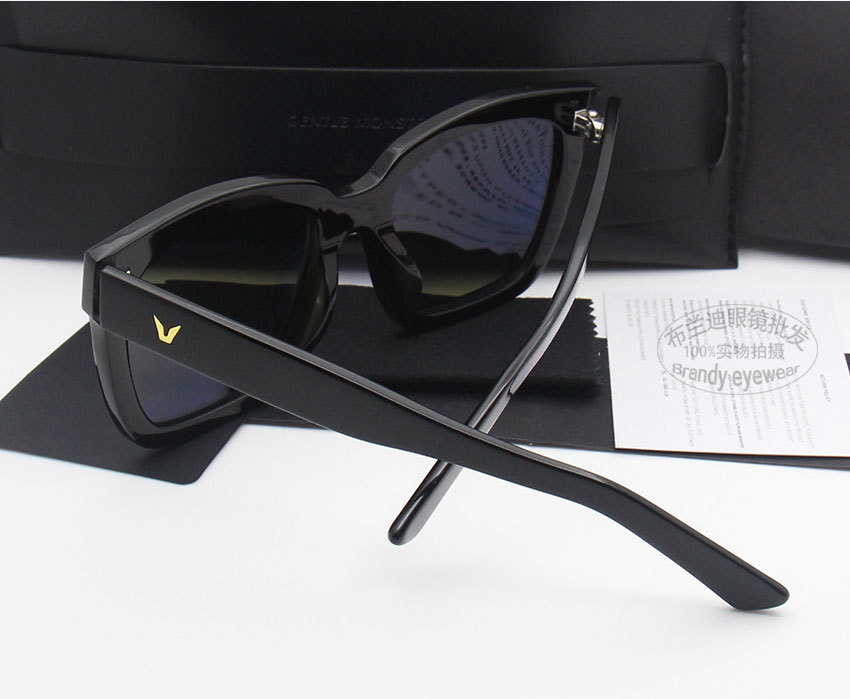 韩国大v牌太阳眼镜潮明星冰冰杨洋同款潮墨镜批发