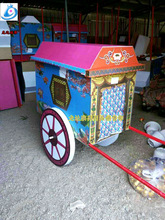 瓦楞纸大马车 胶印纸活纸扎 龙达殡葬用品批发