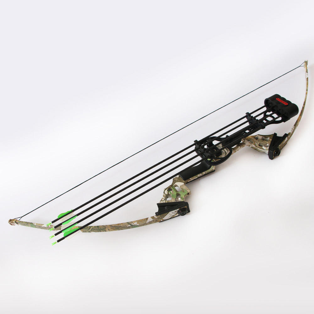 高配渔猎直拉弓 山庄景区射箭娱乐 拧片分体可拆卸 非反曲弓箭