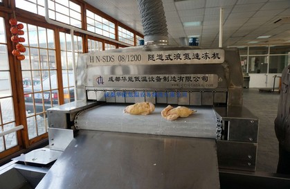 青鱼草鱼鲢鱼鳙鱼包头鱼淡水鱼液氮速冻机