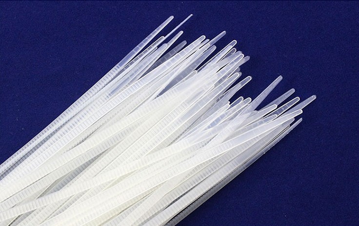 海达塑料 8*250mm 250条实宽5.0mm尼龙扎带绑带批发黑色白色