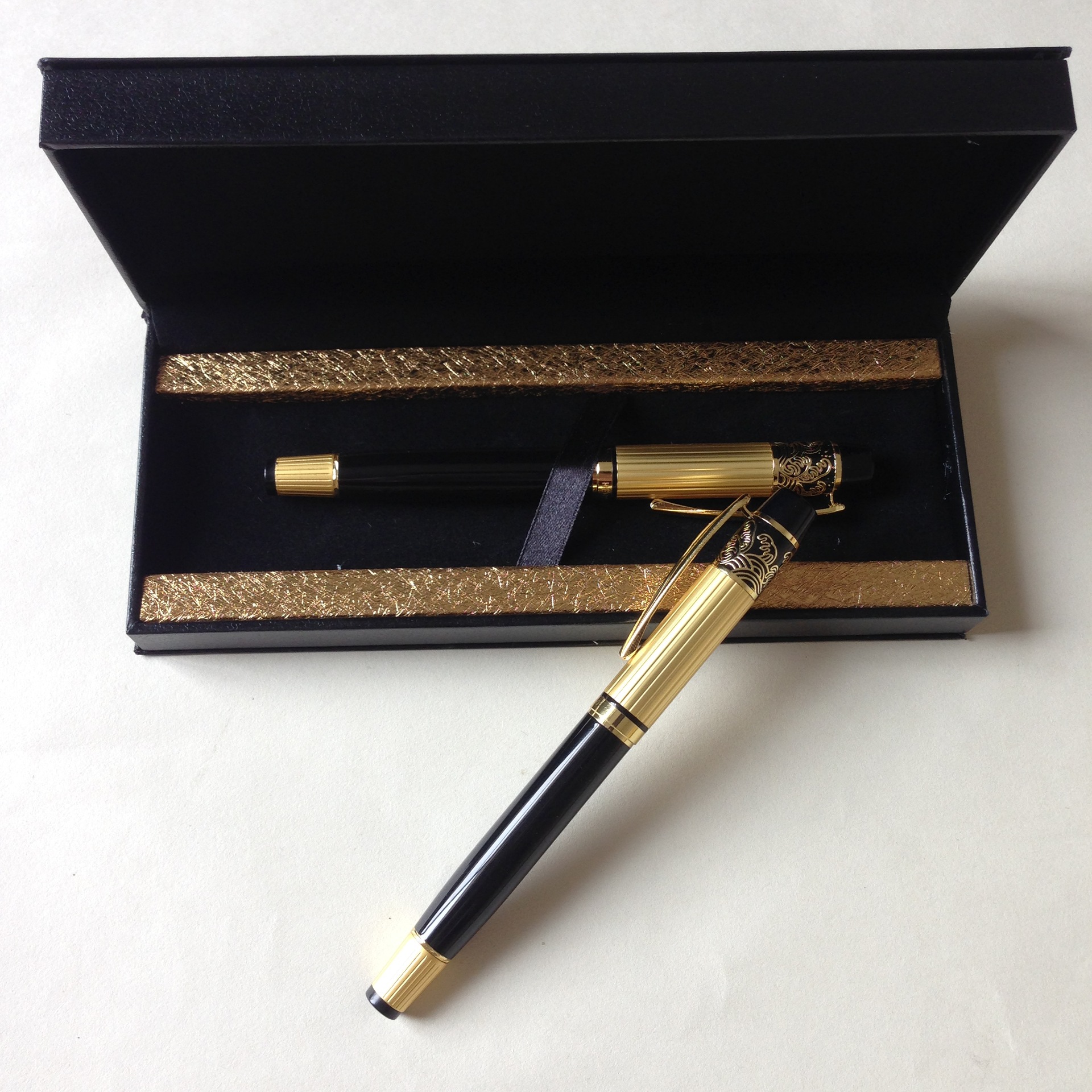 厂家直销英雄901永生铱金钢笔 企业logo定制高档奢华礼品宝珠笔