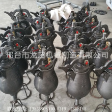 商用豪华型干嘣鸡机 机器设备干蹦鸡锅燃气双锅 厂家龙超促销