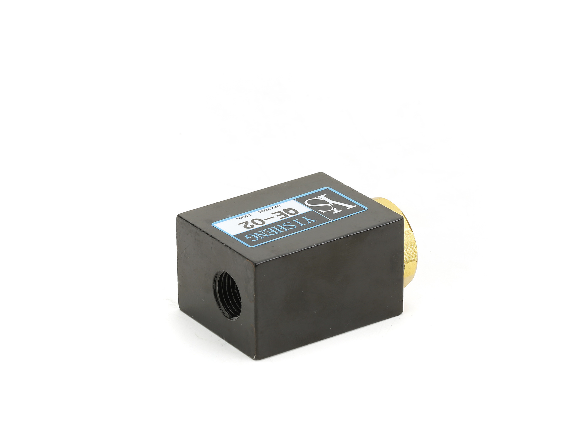 快排阀自动排气阀铝合金快速单向直通放气阀空气微型泄气阀