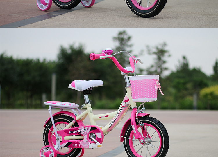 一件代发高档儿童公主自行车厂家批发休闲淑女公主车12-20寸