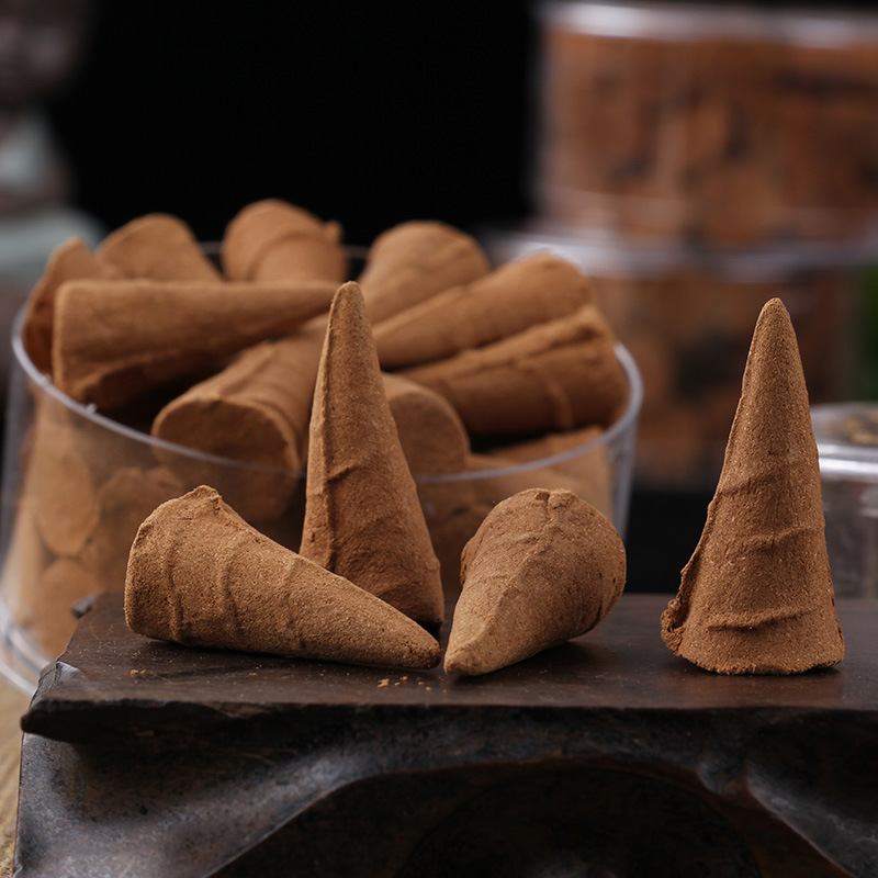 越南天然沉香塔香 沉香塔上品 越南木粉制作熏香室内薰香 醒脑香