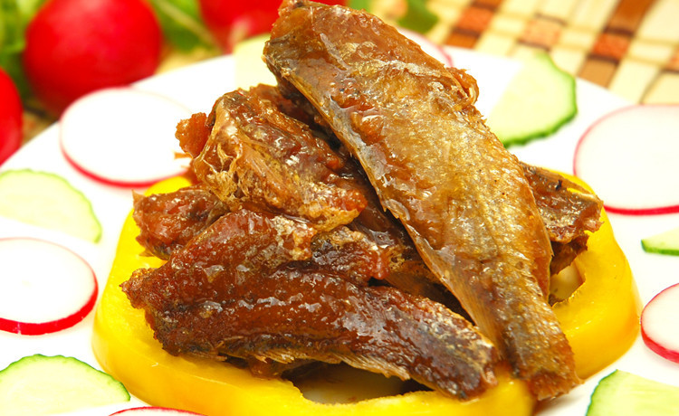 胶东海产品悦泰水产五香鱼系列五香鲅鱼黄花鱼鳗鱼500克