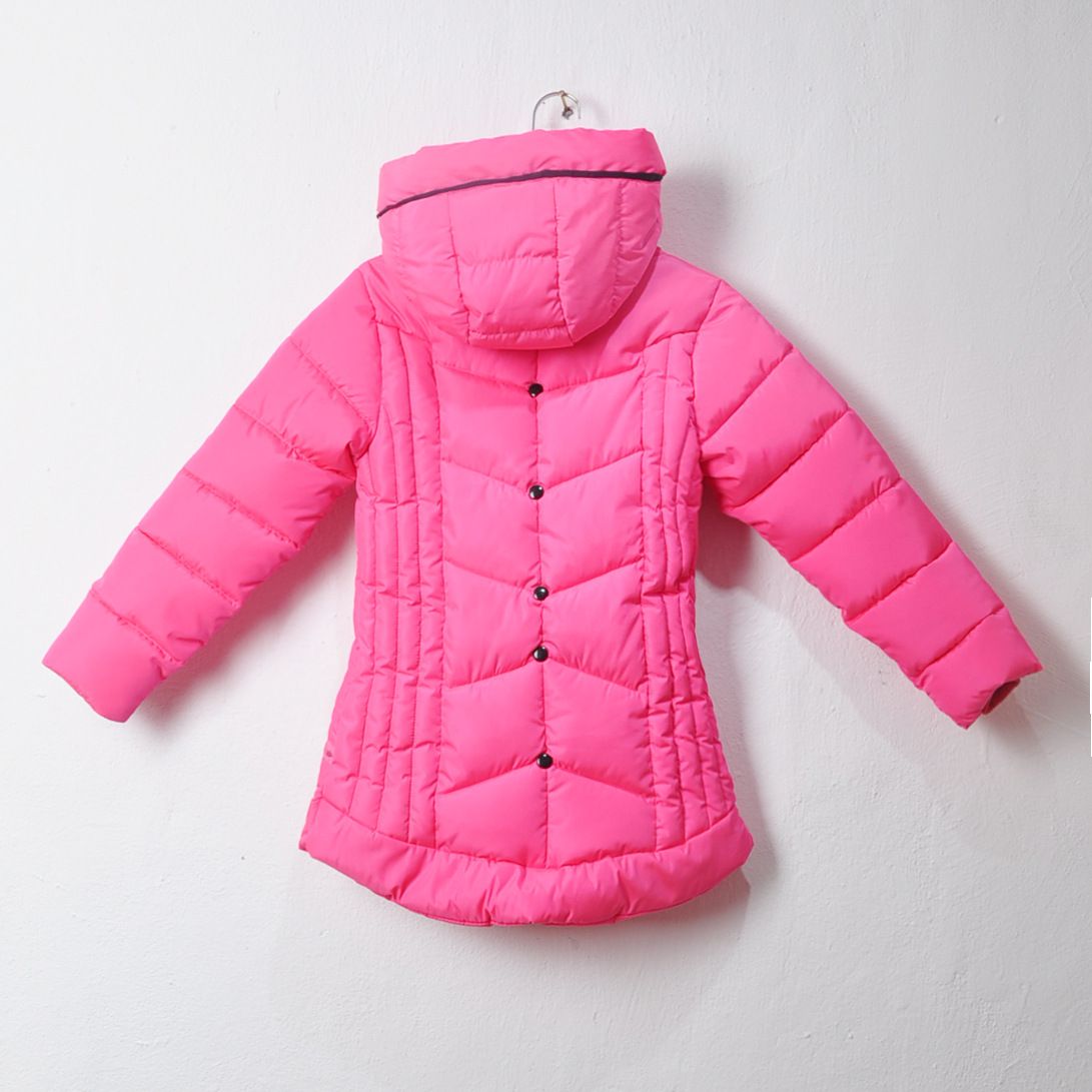 冬季新款童装女童大童儿童棉服 韩版加厚童棉衣 一件代发棉袄