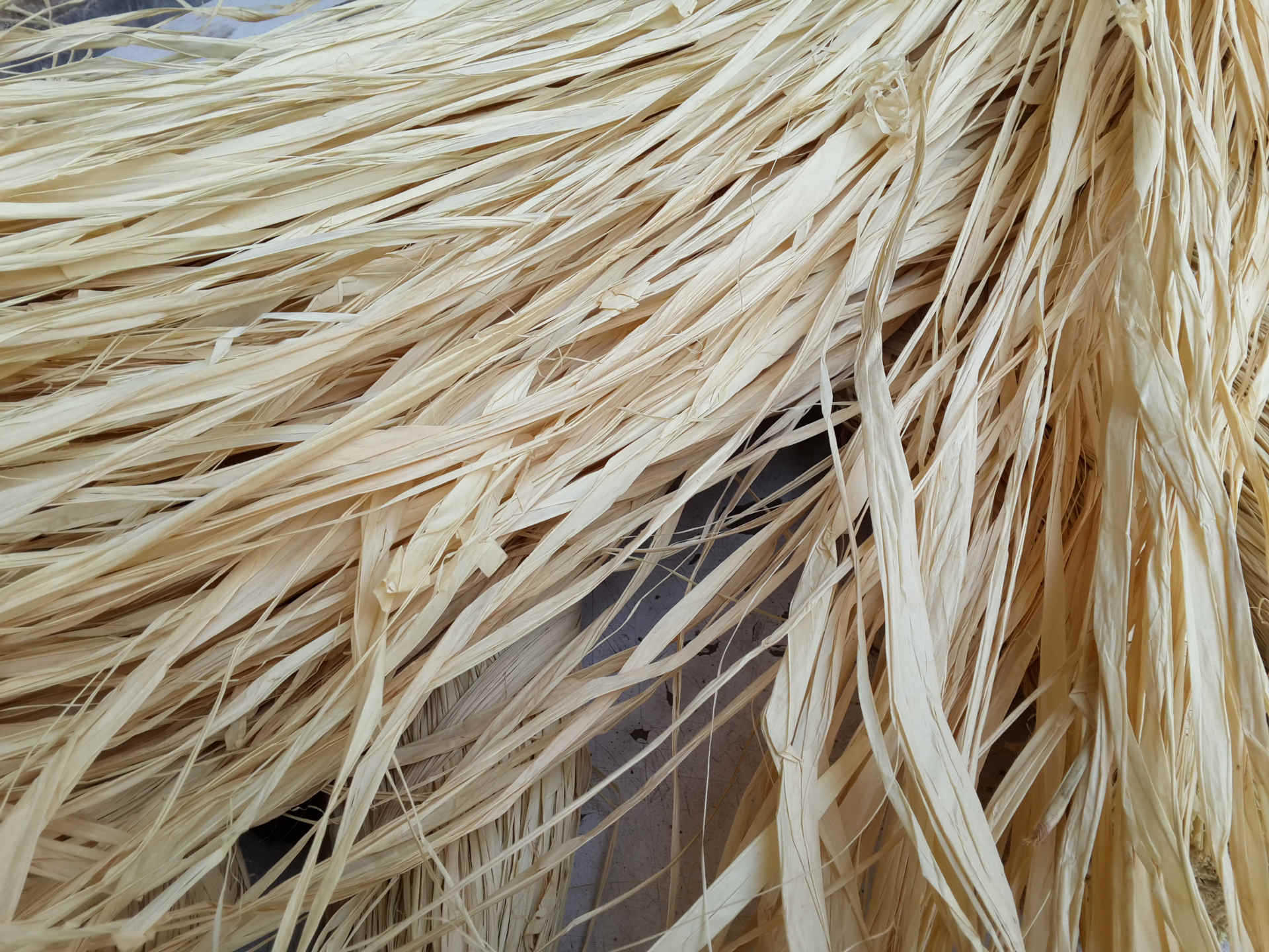 rf1502天然拉菲草草丝 礼盒红酒化妆品包装装饰填充物 拉菲草丝