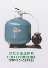 AQUA一体化过滤器 泳池一体过滤砂缸 水泵砂缸一体过滤器