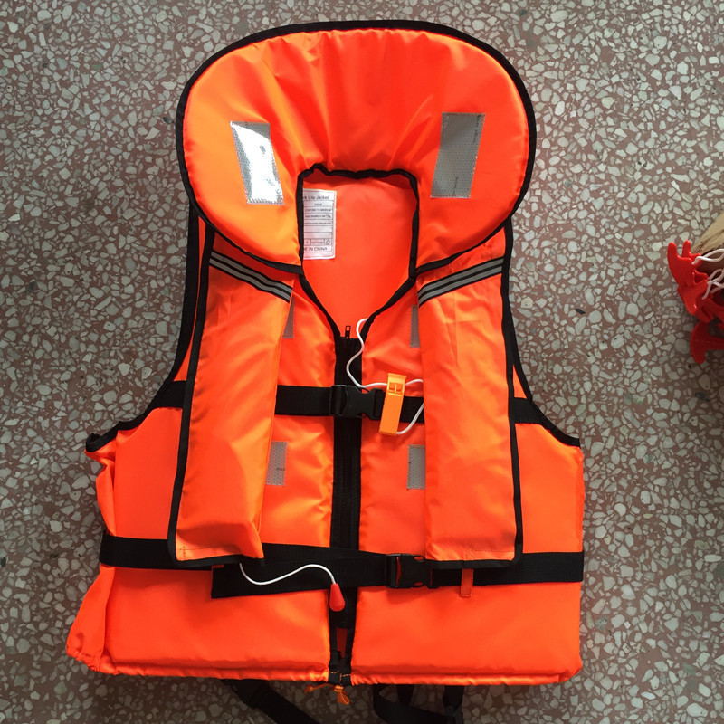 公安消防大队 武警部队抗洪救灾专用救生衣 自动充气 泡沫救生衣