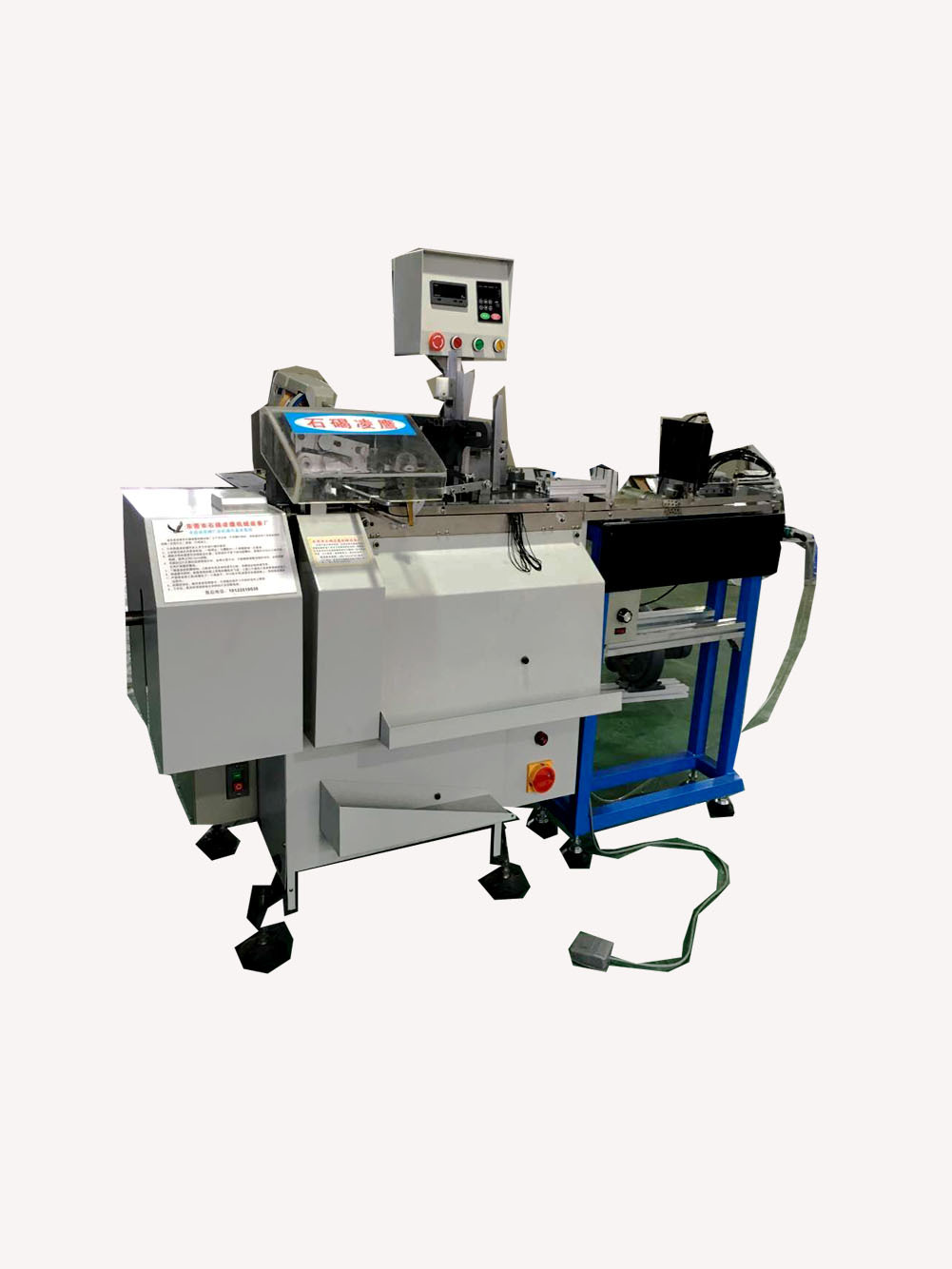 手机绳挂绳打结机 绳子打结机 弹力线穿绳打结机 自动吊牌穿线机