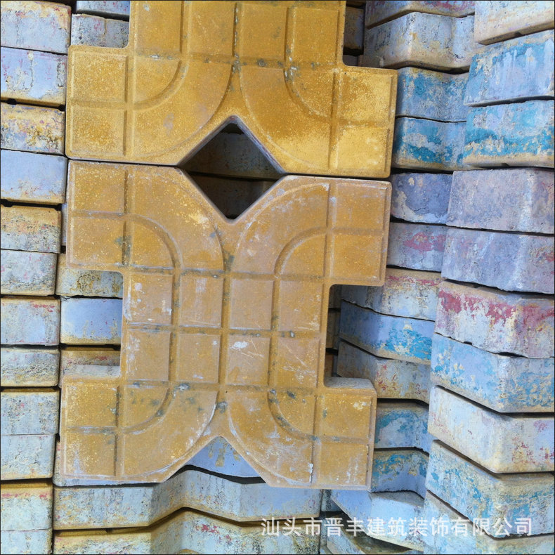 汕头市晋丰建筑装饰有限公司 供应信息 砖瓦及砌块 混凝土步道砖草坪