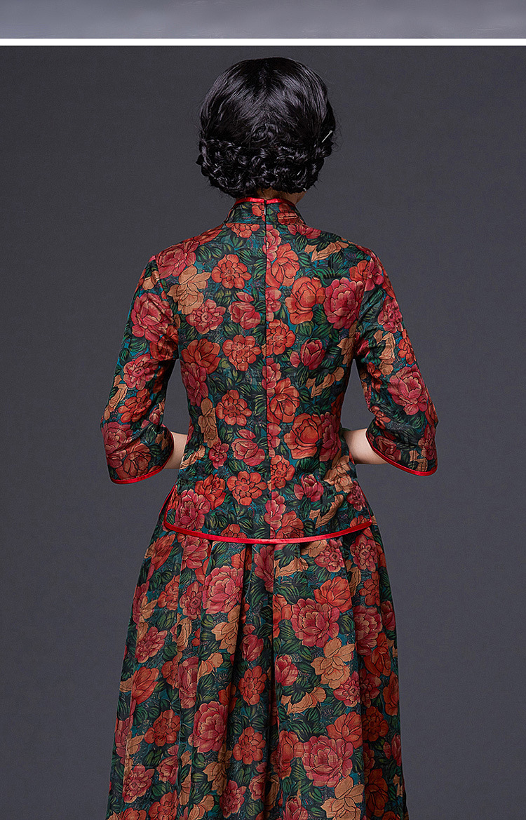 整单 产地 黑龙江 品牌 倾城粉黛 货号 qc169774 产品类别 旗袍 面料