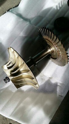 增压器转子组成