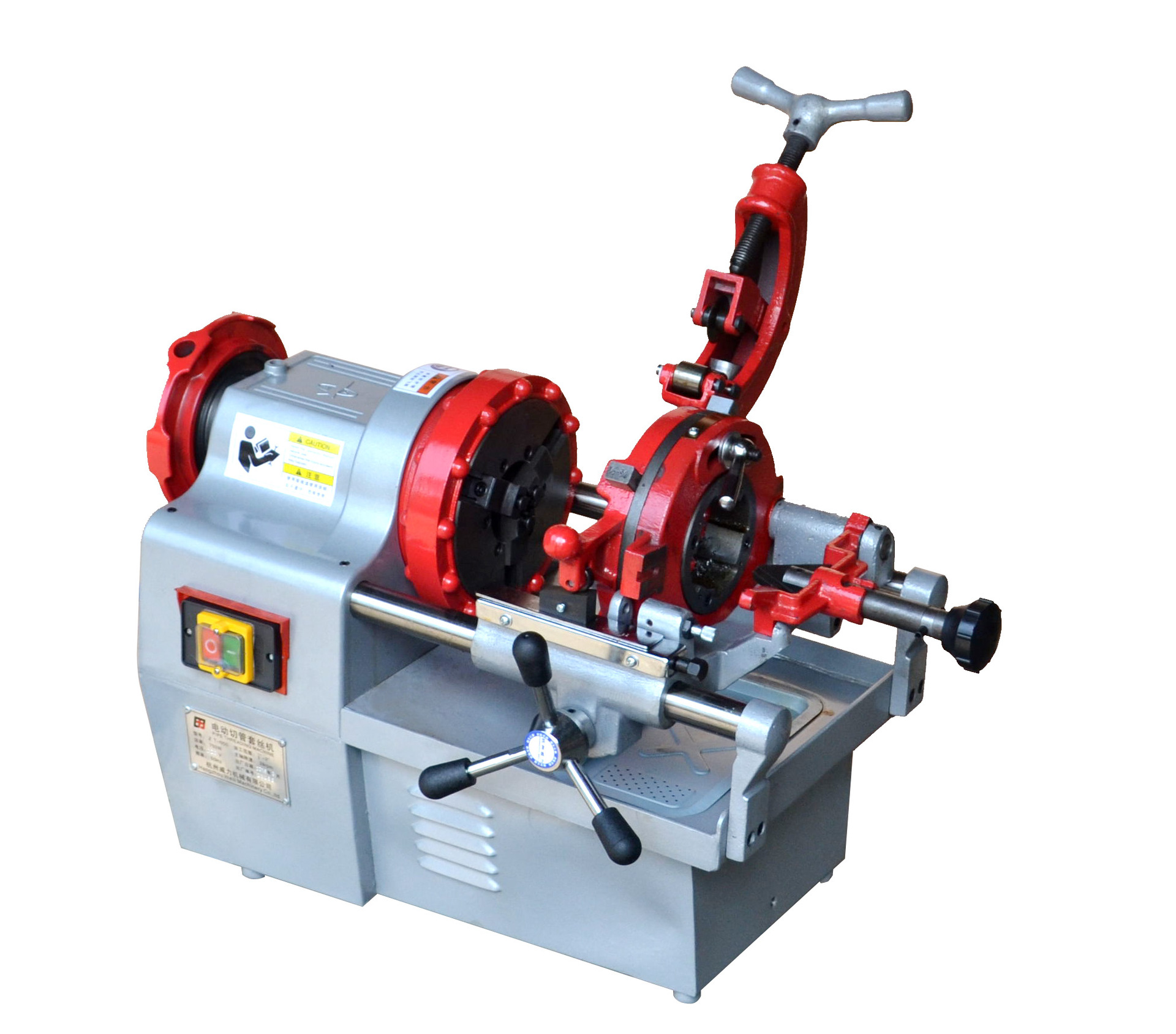 供应 威力牌电动切管套丝机 220v/3