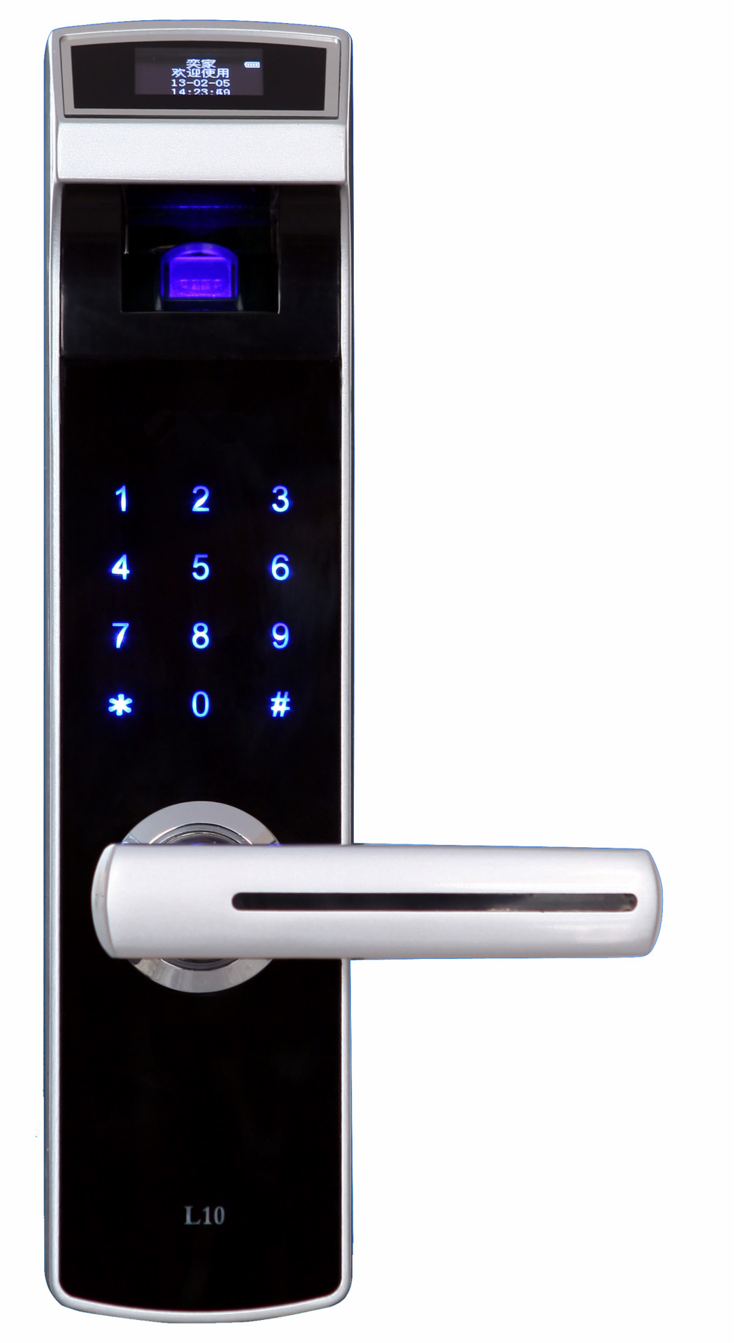 大门指纹锁 数字密码锁 电子感应智能锁 智能家居防盗门锁