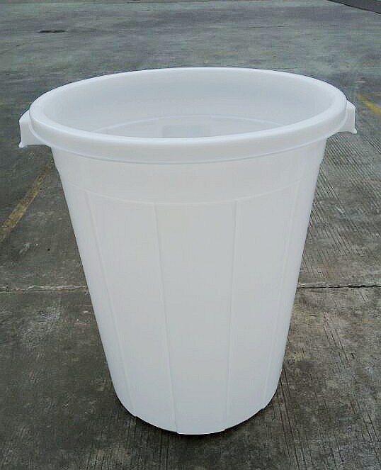 厂家现货批发200l大白桶 加厚塑料桶塑料水桶 配盖加铁耳.