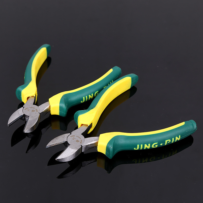 【飞越】防滑胶柄剪线钳 五金维修工具省力斜口剪钳 手动斜嘴钳