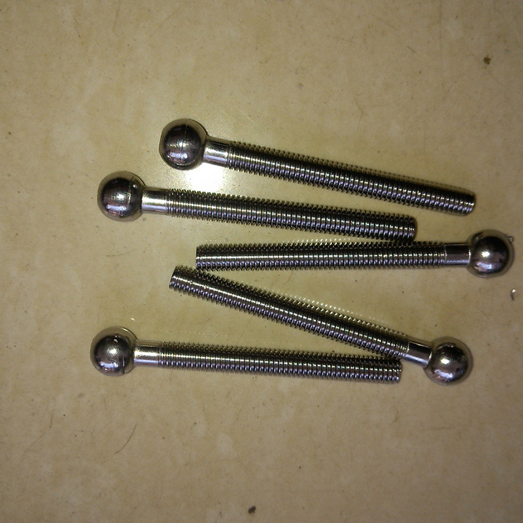 厂家直销 国标a级不锈钢304球头螺杆 机械工业用紧固件