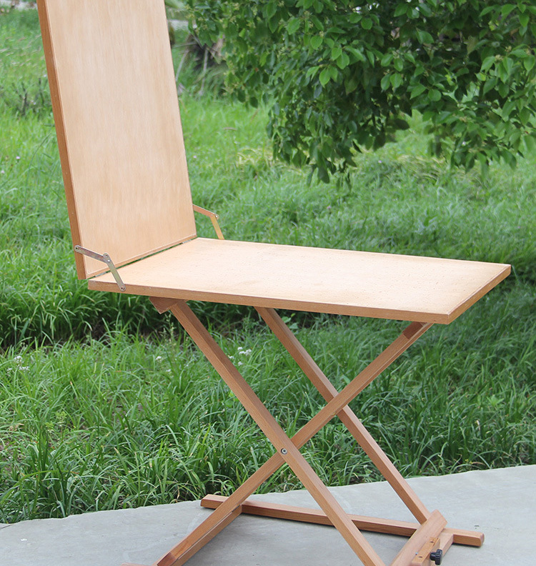 60*60进口红榉木制 油画折叠静物台写生台美术素描静物台拍摄台