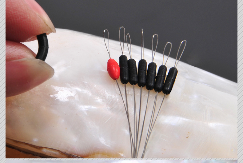 傲湖 圆柱形竞技太空豆 优质原胶不伤线太空豆渔具垂钓配件用品