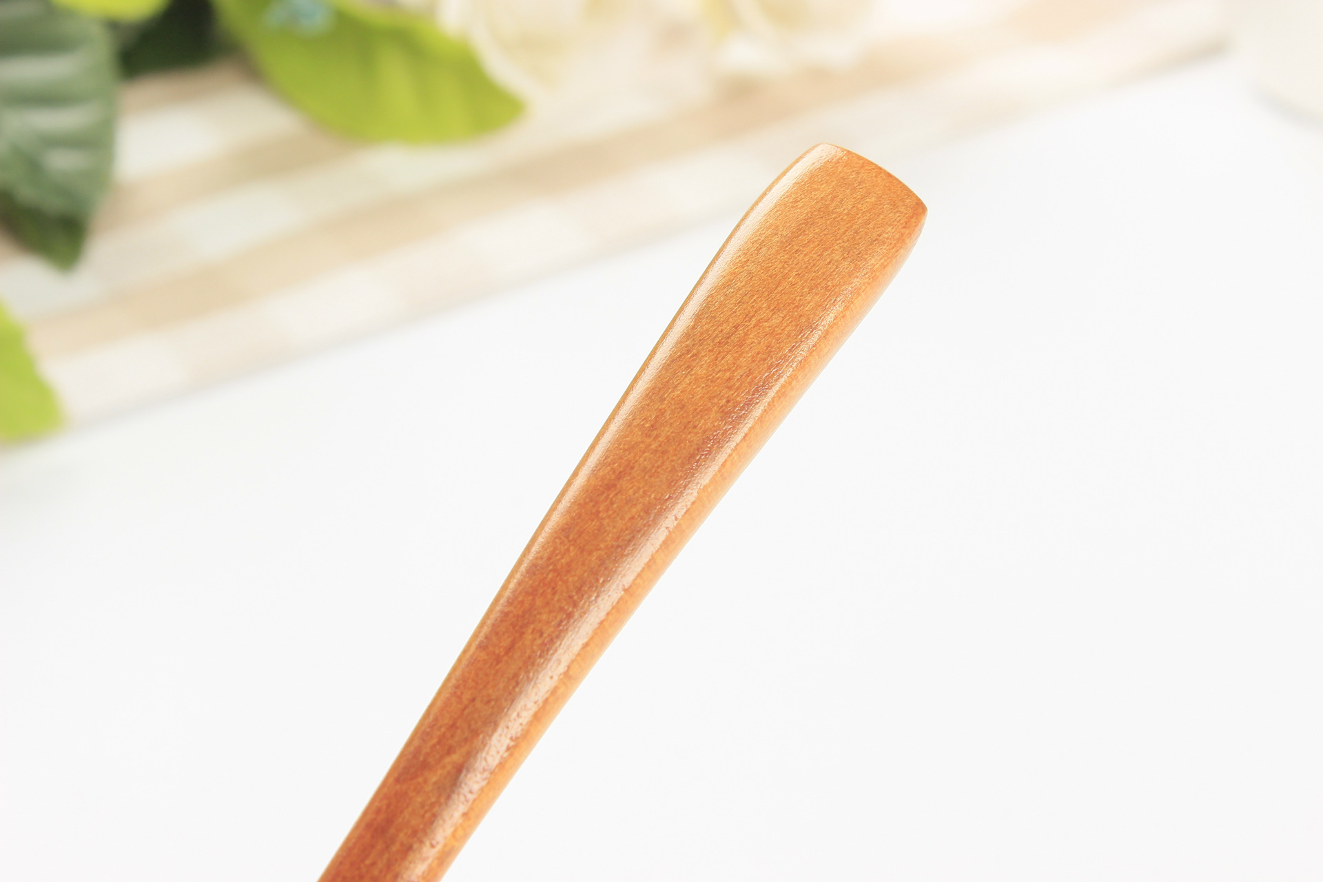 厂家批发荷木木勺荷木勺子制定logo蜂蜜勺儿童果酱木质蜂蜜勺现货