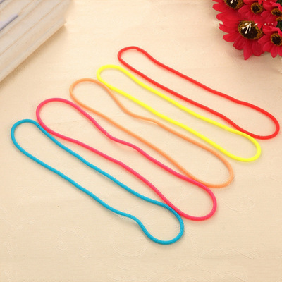 厂家直销单色实色长毛毛虫项链 出菲律宾泰国 电话线项链批发