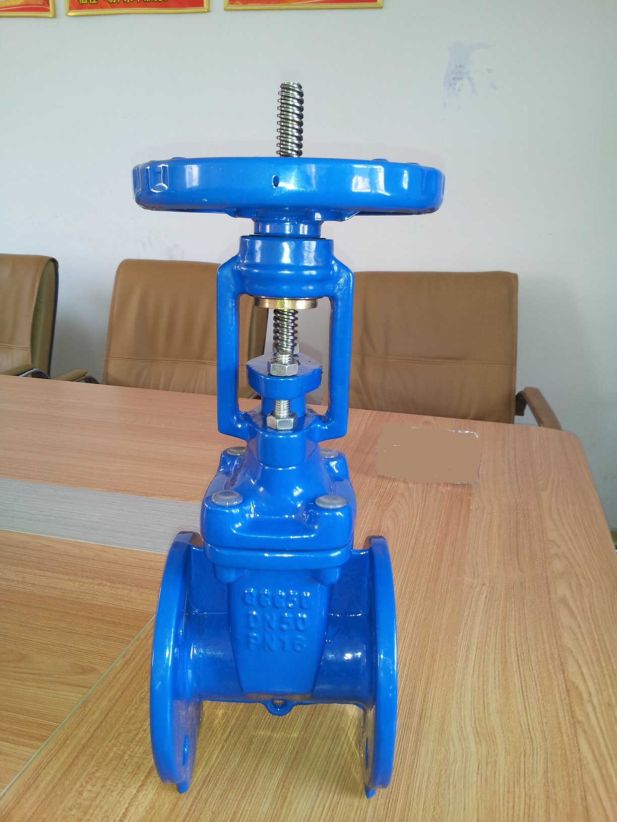 铸铁法兰英标软密封明杆闸阀 z41x生产基地厂家直销 安徽纵横阀门