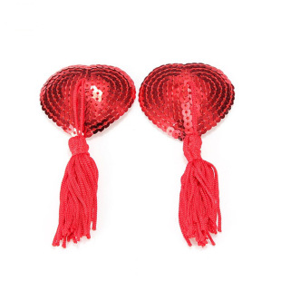 成人情趣性用品夫妻保健玩具血滴子心形亮色带缀胸贴厂家直销批发