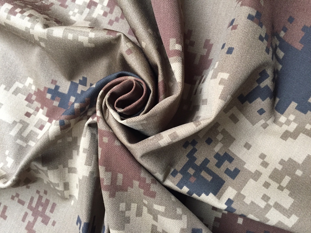 荒漠数码迷彩面料