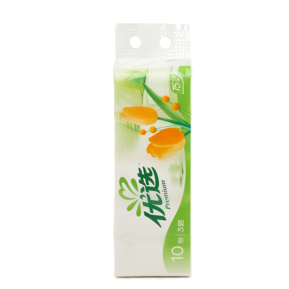 正品批发心相印优选无芯卷纸卫生纸 750克一提家用厕所纸擦手纸