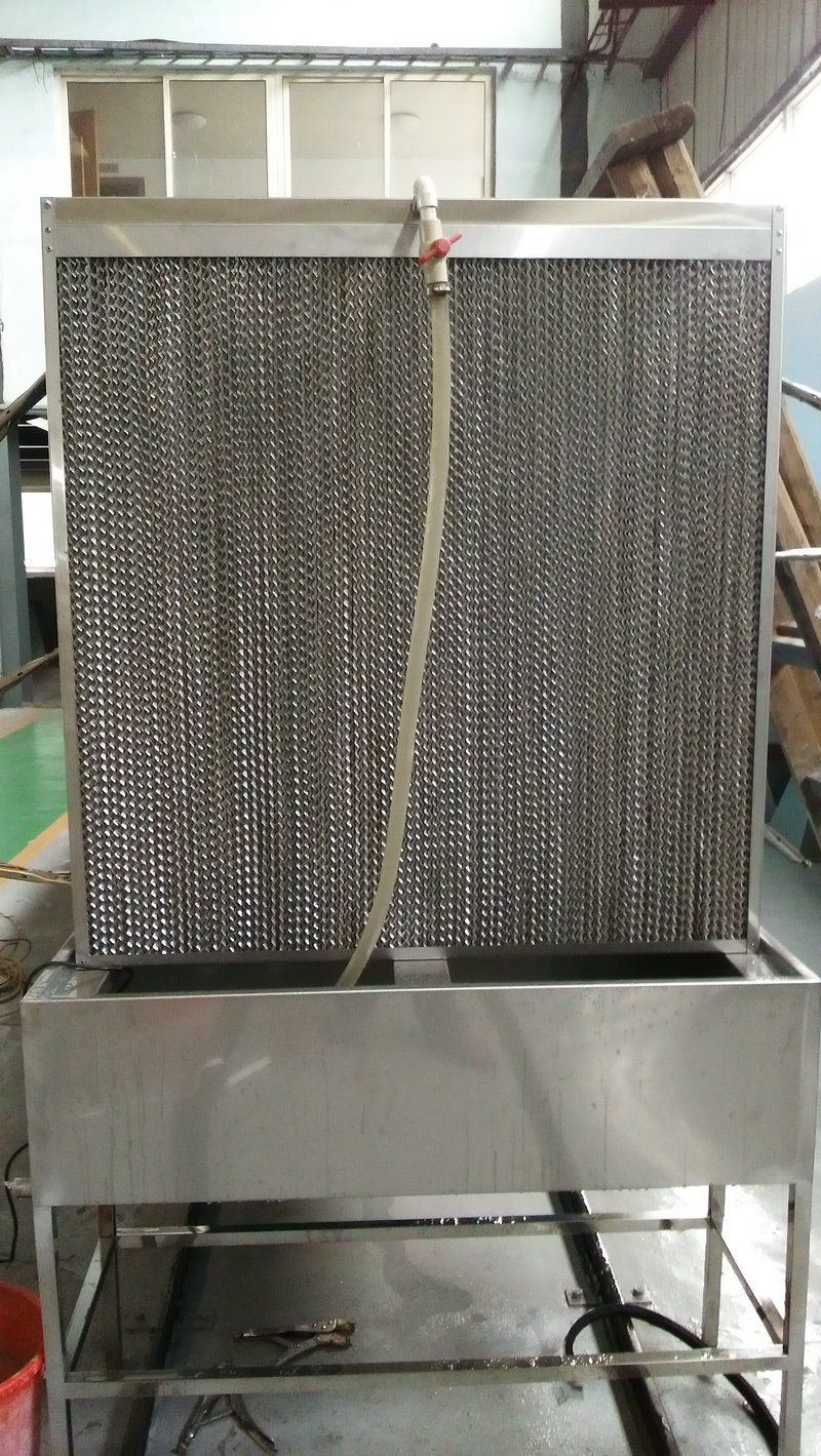不锈钢湿膜加湿器 工业湿膜加湿设备 厂房工业加湿机 空气加湿器