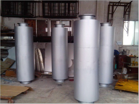 风机消声器离心风机消声器消音降噪柴油机消声器法兰消声器