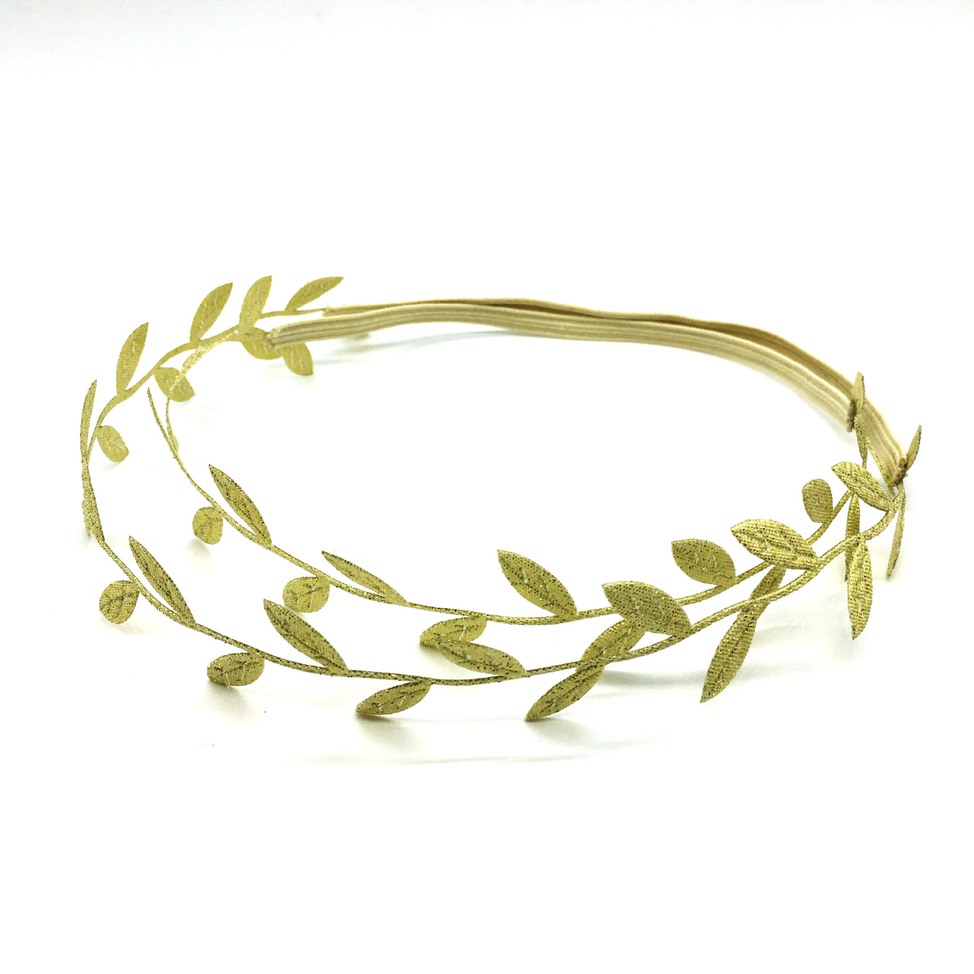 亲子款欧美儿童金色银色树叶发带女士宝宝同款头饰头带 3色 fk71