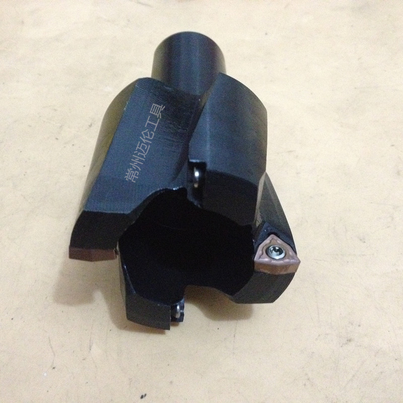 订做 机夹式套料刀 大直径盲孔取芯钻舍弃刀片式 可转位空心钻头