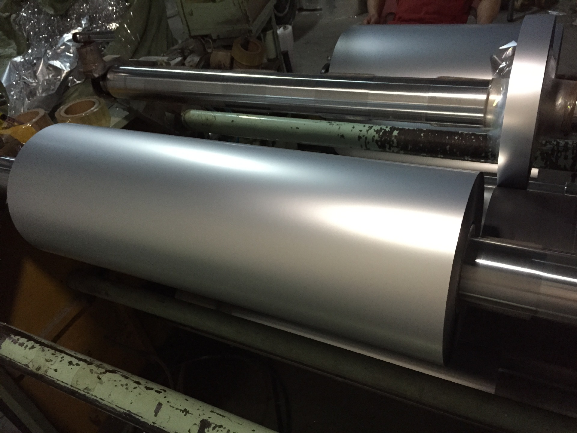 6c高亮pet光银膜 pet银色反射光银膜加工 耐高温pet镀铝膜