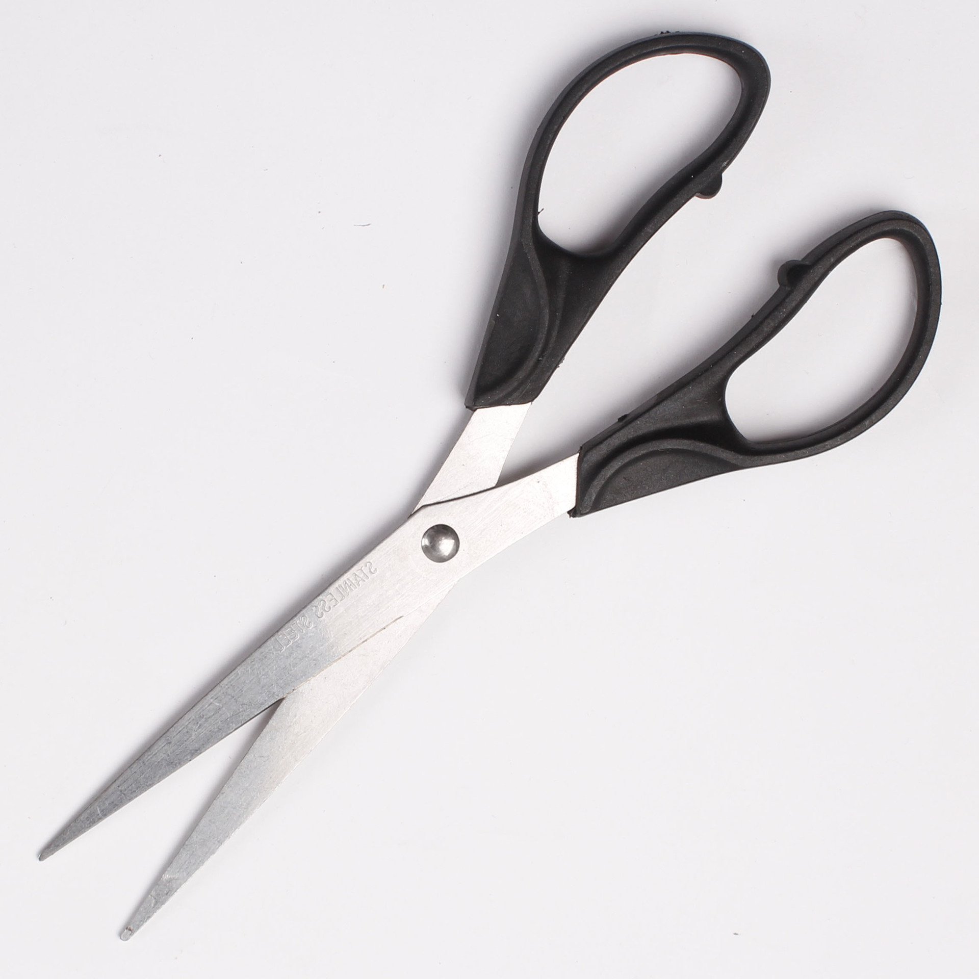 高级不锈钢剪刀 剪子 家用 黑色吸卡剪刀 义乌剪刀 优质