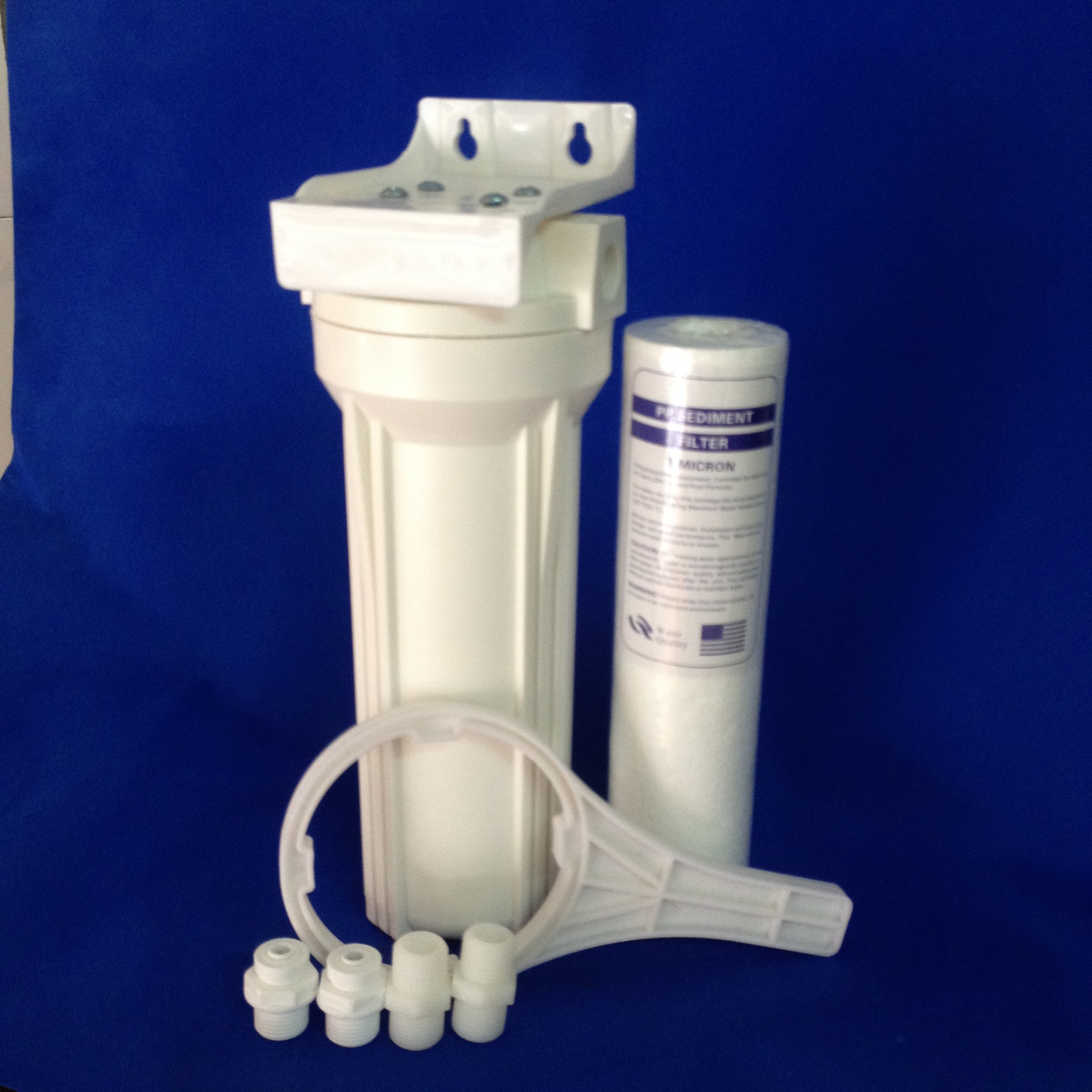 家用净水器前置过滤器 10寸单级自来水过滤一级挂式过滤器 配pp棉