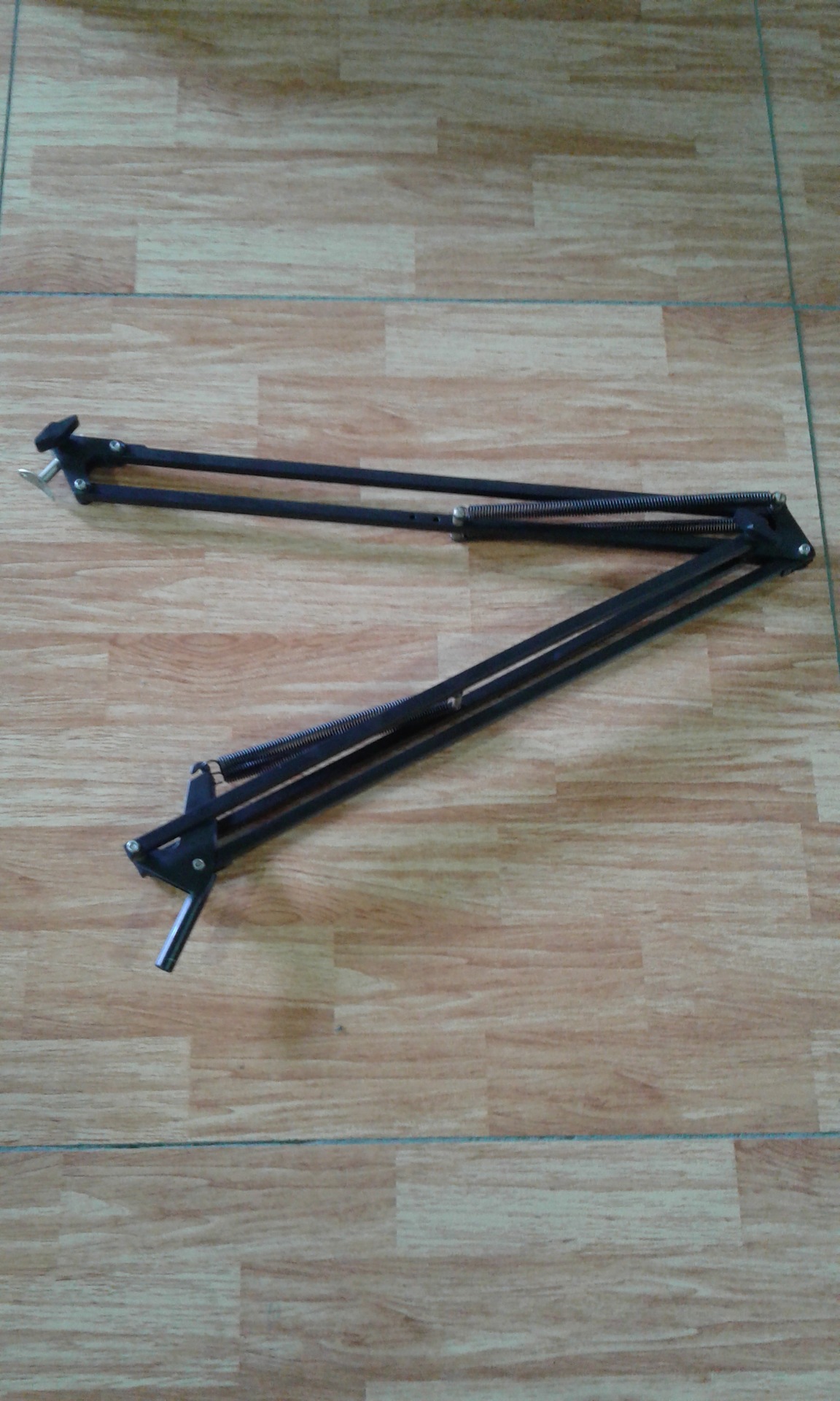 5方管悬臂支架 折叠台灯支架 麦克风两节万向五金支架