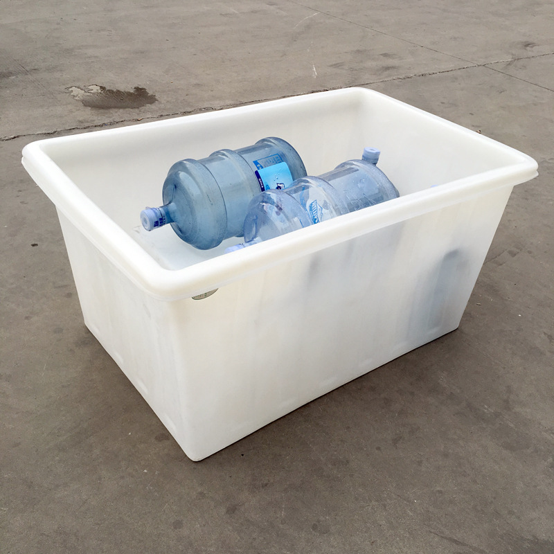 嘉兴市500l牛筋塑料水桶鱼菜共生桶鱼苗育殖桶鱼苗孵化桶塑料水槽