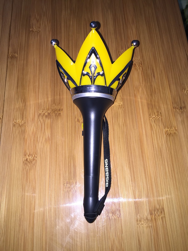 bigbang十周年演唱会官方皇冠灯应援灯手灯荧光棒发光棒闪光棒