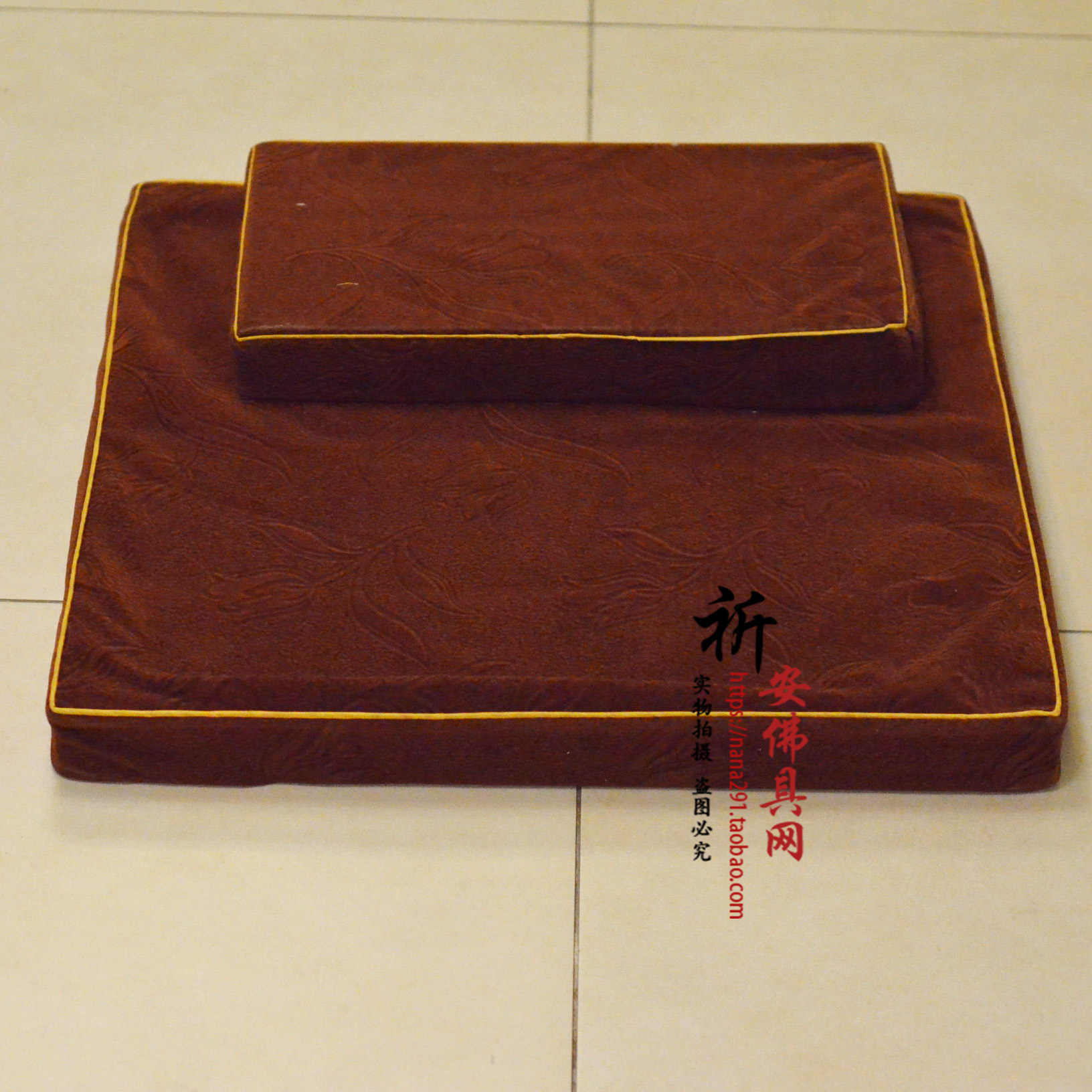 佛垫拜垫蒲团椰丝拜垫打坐禅修禅坐垫莲花垫佛堂寺庙拜佛垫包邮