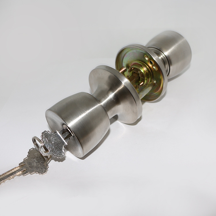 三 杆球型锁活动板房门锁移动厕所门锁彩钢瓦门锁简易房门锁