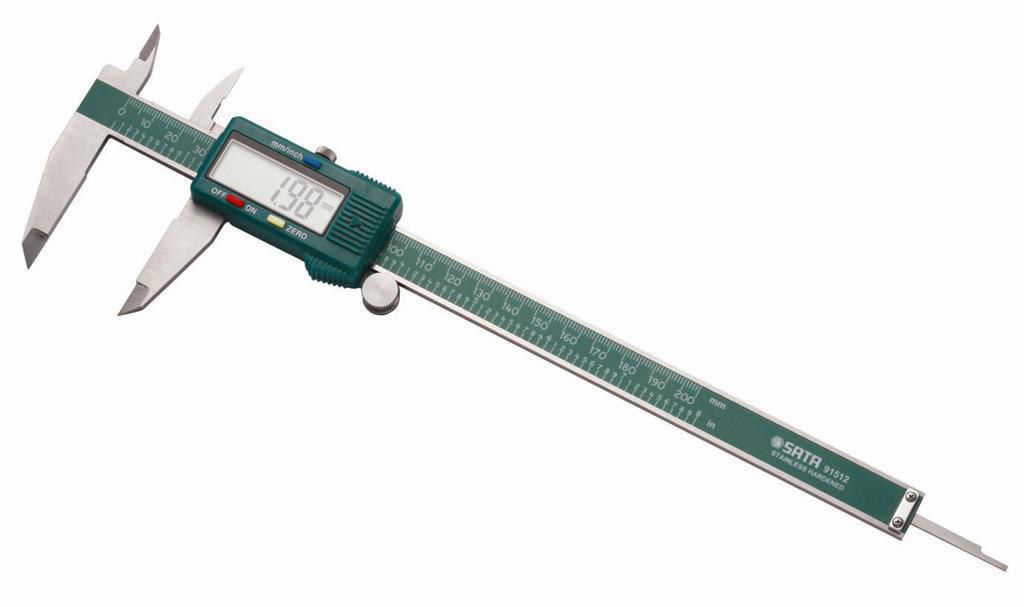 sata世达工具数显式游标卡尺0-150