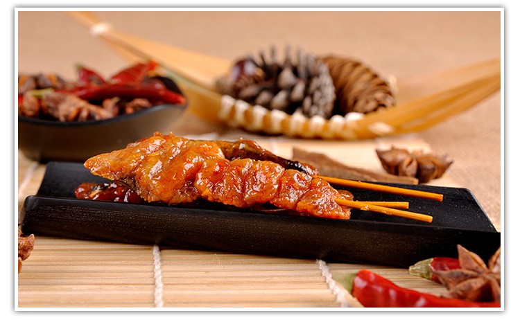 热销 创奇竹签鱼2斤/袋 休闲香辣味洞庭鱼排小鱼干零食品批发