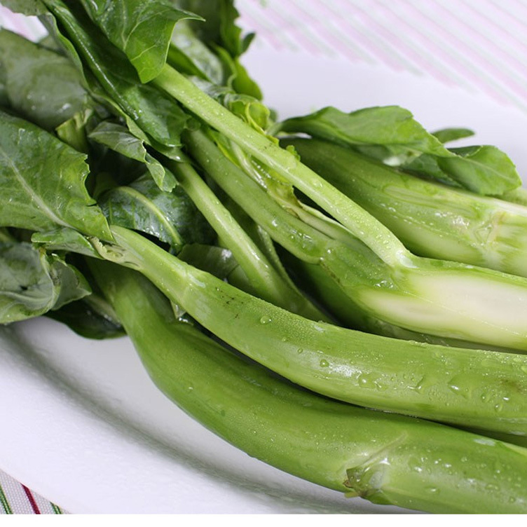 厂家供应 无公害芥兰 白花芥蓝500克 青菜新鲜蔬菜 直销批发