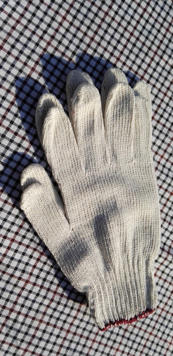 自产自销特价耐磨精白棉纱线手套 大品牌brandmax线手套