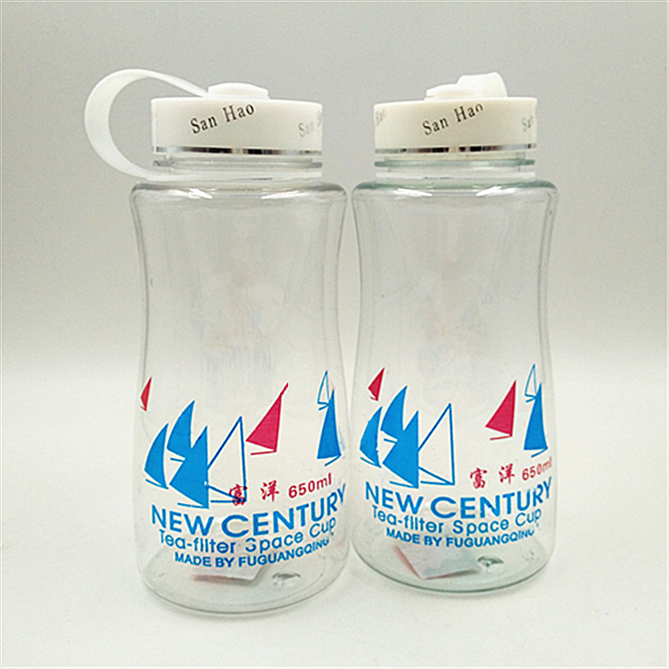 富洋650毫升太空杯可加印logo广告水杯子加油站赠品礼品学生口杯